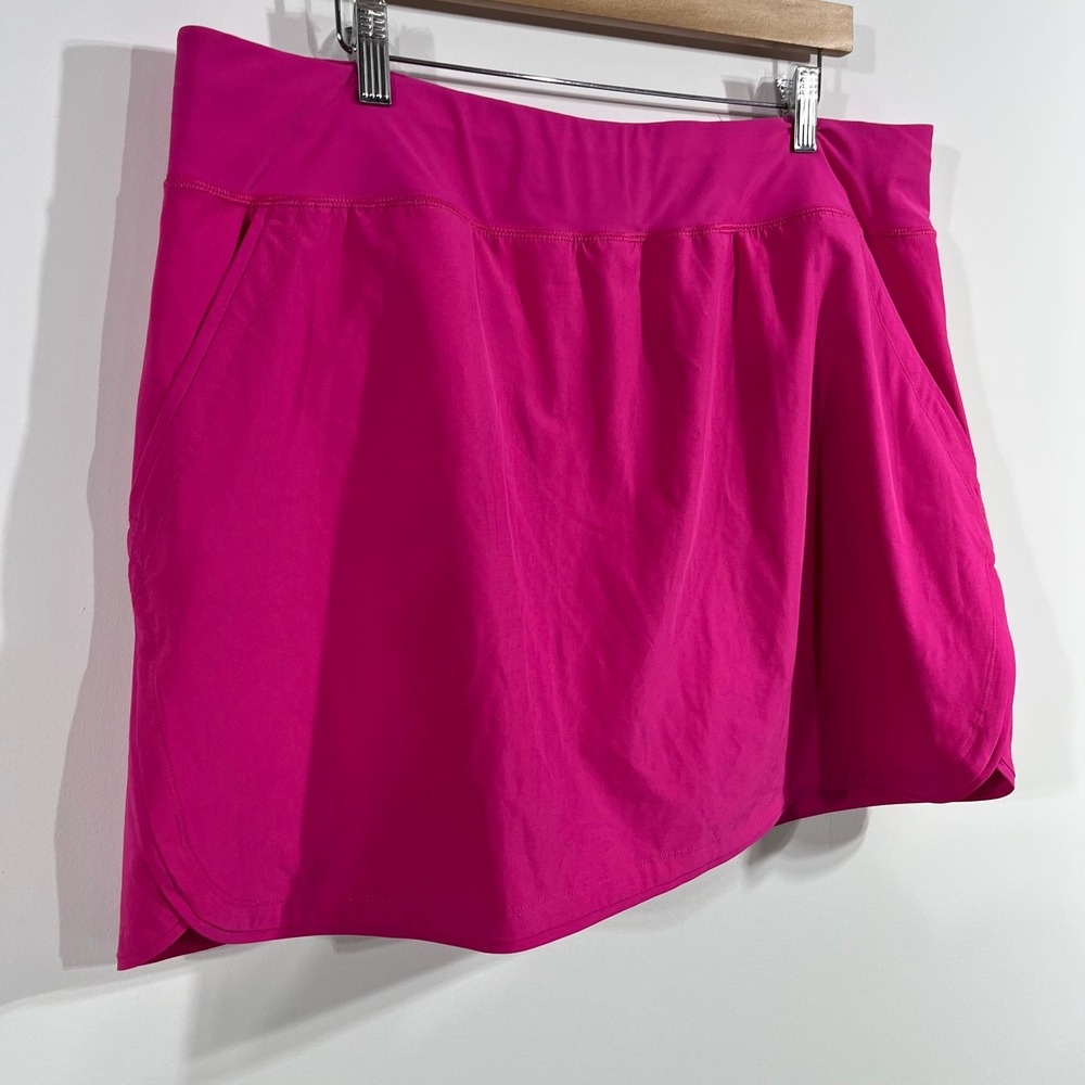 Lands End Resort Golf Active Skort Womens 18 Tennis Athletic Skirt with Pockets - Picture 2 of 10